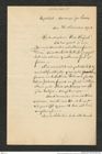 Nachlass Franz Steindachner, Brief von Prochnik an Franz Steindachner (28.11.1904), Inv.Nr. 408.01, Seite 1